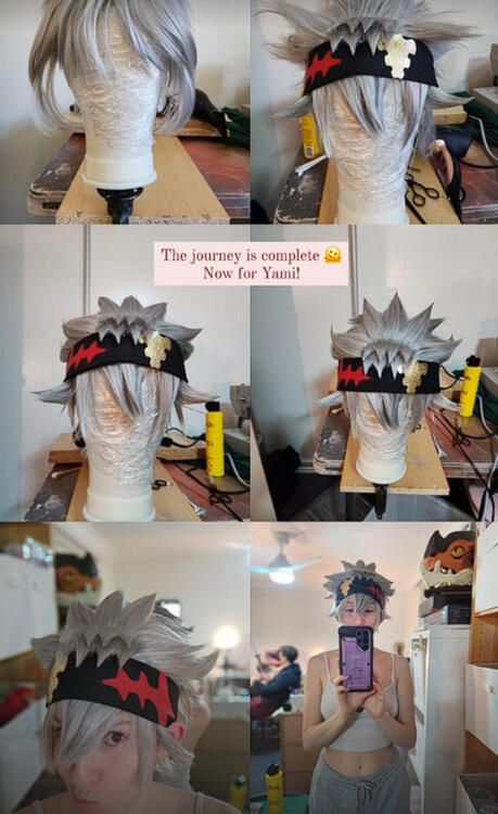 asta wig styling